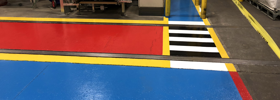 industrial concrete floor