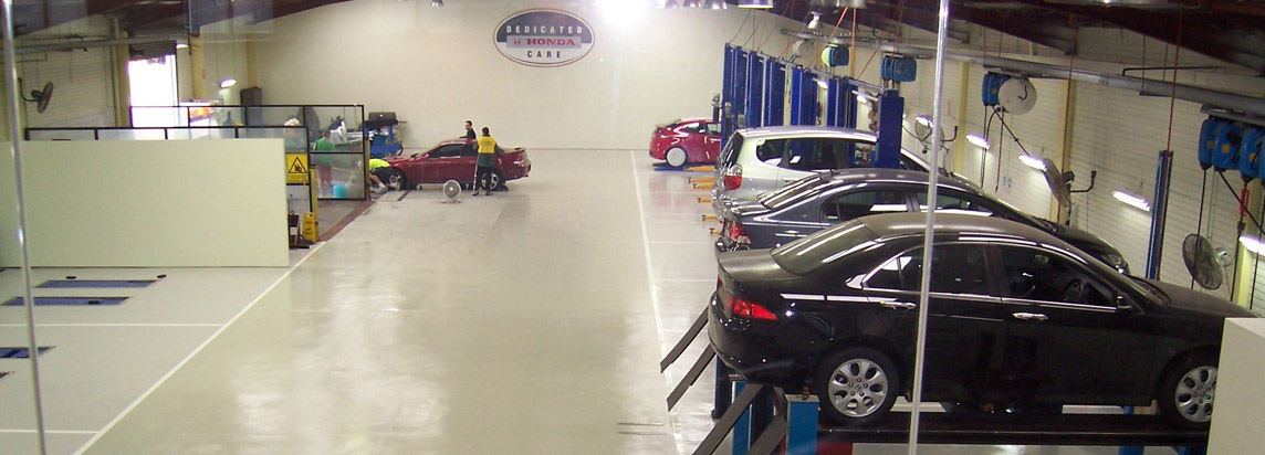 epoxy flooring in car garage